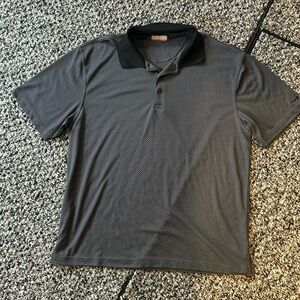 NWOT Black n’ grey short sleeve polo shirt